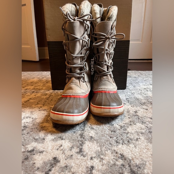 Sorel Womens “Joan of Arctic Knit” waterproof boots - Picture 3 of 8